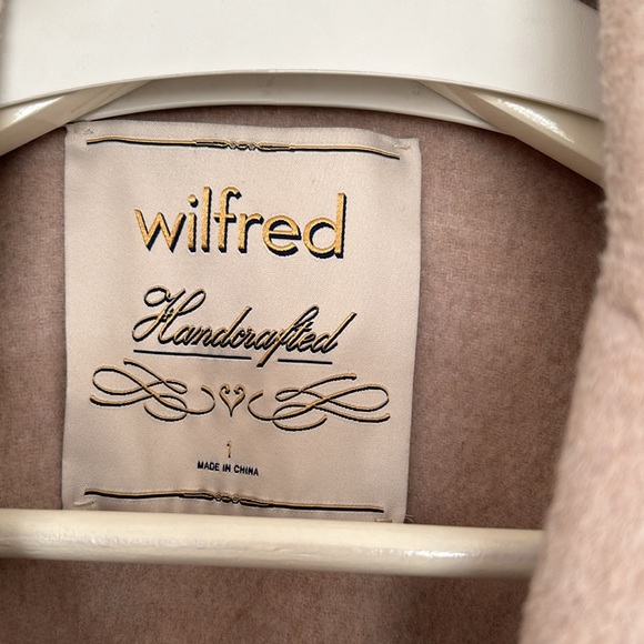 Wilfred wool double faced coat - Picture 2 of 10